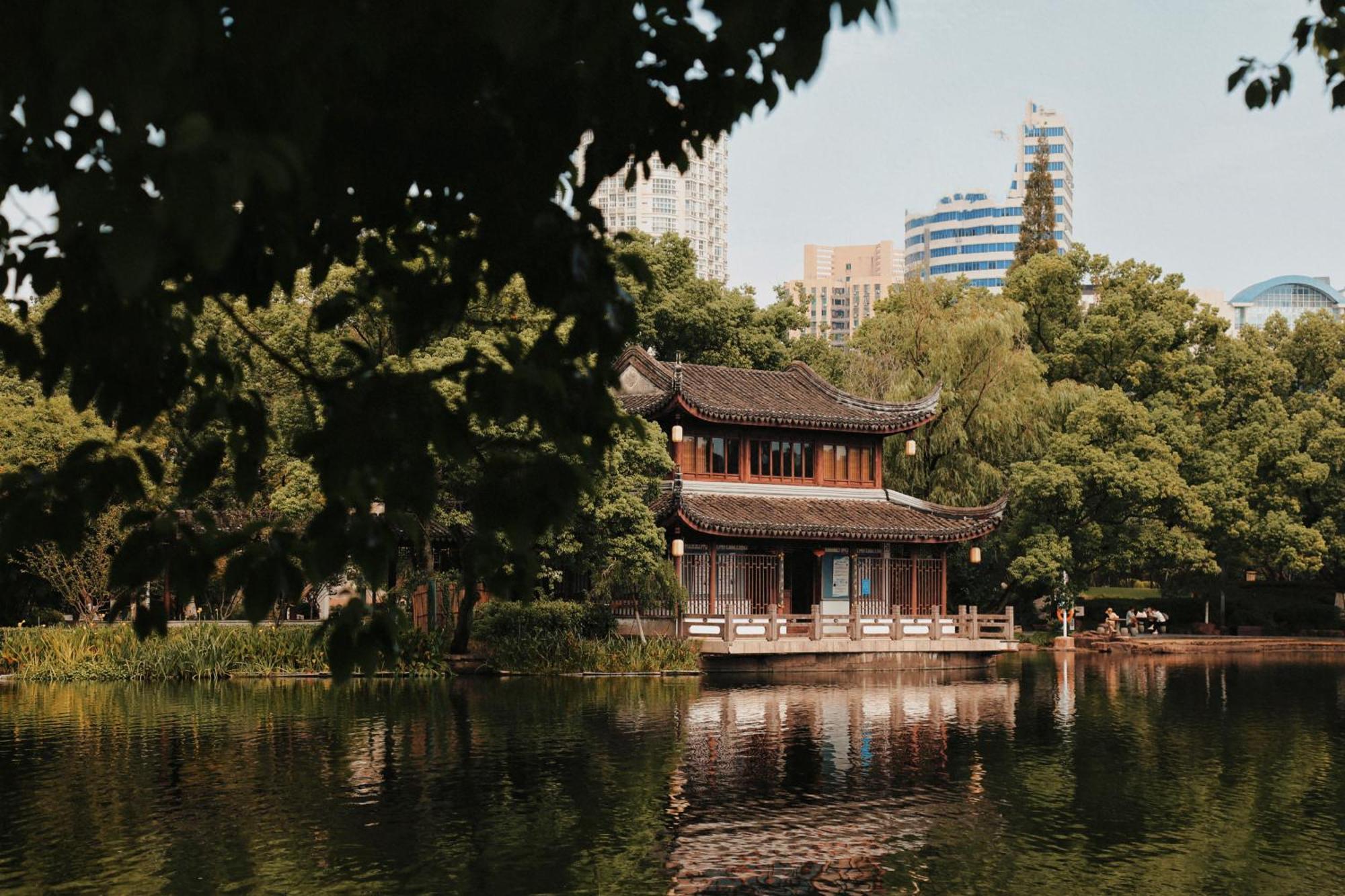 فندق Shangri-La Ningbo - The Three Rivers Intersection المظهر الخارجي الصورة